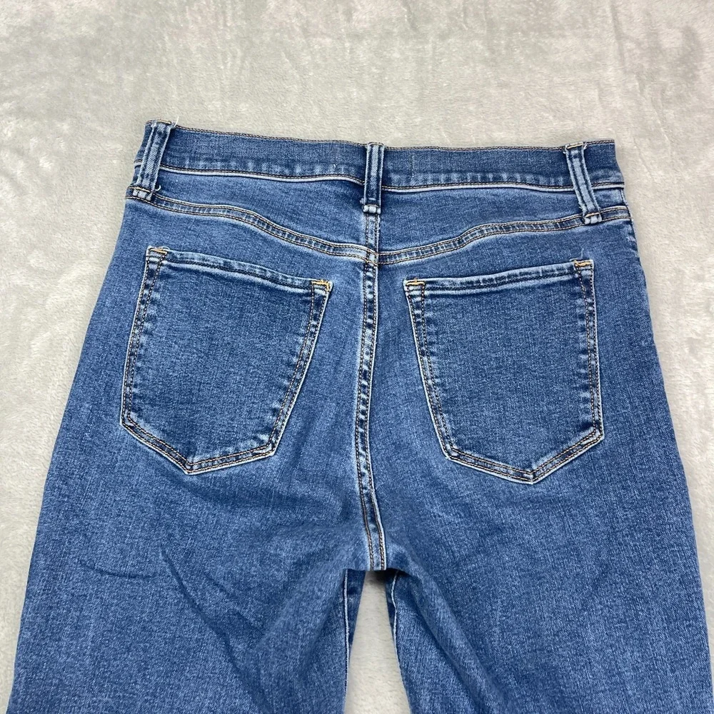 Abercrombie & Fitch Ankle Jeans Womens 28/6 (28x27) Blue Denim High Rise‎ Skinny